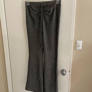 sparkly silver/black pants